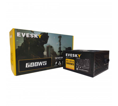 Блок питания ATX 350W Evesky 600WS без коробки Б/У