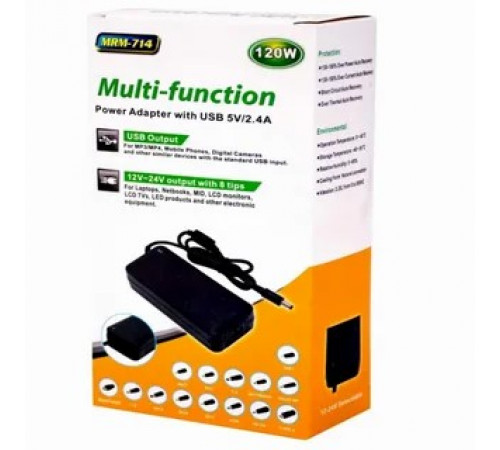 Блок питания универсальный 12-24V 120W