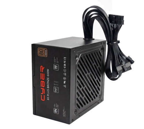 Блок питания ATX 600W Bronze Cyber v2
