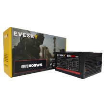 Блок питания ATX 600W Evesky 800WS