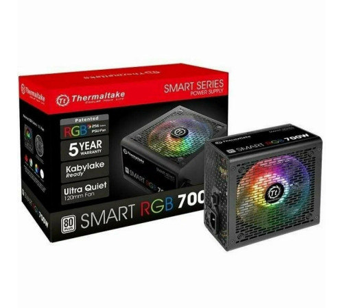 Блок питания ATX 700W EU Thermaltake Smart RGB Б/У