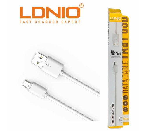 Кабель для телефона LDNIO USB to Micro-USB 30W (1м)