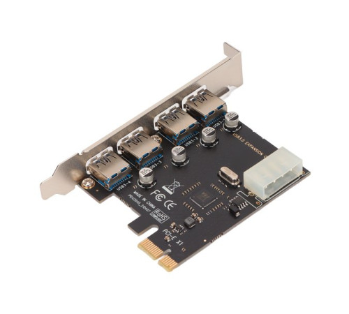 Адаптер для расширения портов PCI-E - USB 3,0 X 4 Molex