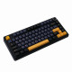 Клавиатура беспроводная механическая игровая AULA F75 AU-F75-6 BLACK-ORANGE
