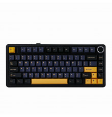 Клавиатура беспроводная механическая игровая AULA F75 AU-F75-6 BLACK-ORANGE