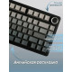 Клавиатура беспроводная механическая игровая AULA F75 AU-F75-11 GRAY (side print)