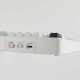 Клавиатура беспроводная механическая игровая AULA F75 AU-F75-4 WHITE-BLUE
