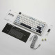 Клавиатура беспроводная механическая игровая AULA F75 AU-F75-4 WHITE-BLUE