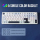 Клавиатура беспроводная механическая игровая AULA F99 PRO AU-F99S-2 WHITE-BLUE