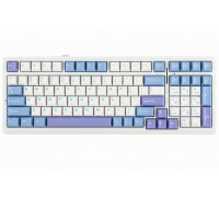 Клавиатура беспроводная механическая игровая AULA F99 AU-F99-17 WHITE-PURPLE