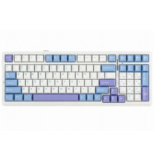 Клавиатура беспроводная механическая игровая AULA F99 AU-F99-17 WHITE-PURPLE