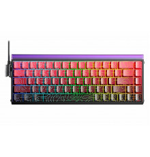 Клавиатура проводная магнитная игровая AULA HERO68HE RED-BLACK Eng/Ru (South-facing)