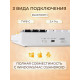 Клавиатура беспроводная механическая игровая AULA S87 WHITE-YELLOW