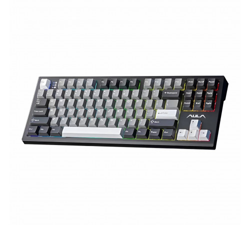 Клавиатура беспроводная механическая игровая AULA S87 BLACK Клавиатура беспроводная механическая игровая AULA S87 BLACK