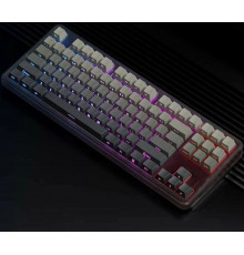 Клавиатура беспроводная механическая игровая AULA S87 GRAY (side print)