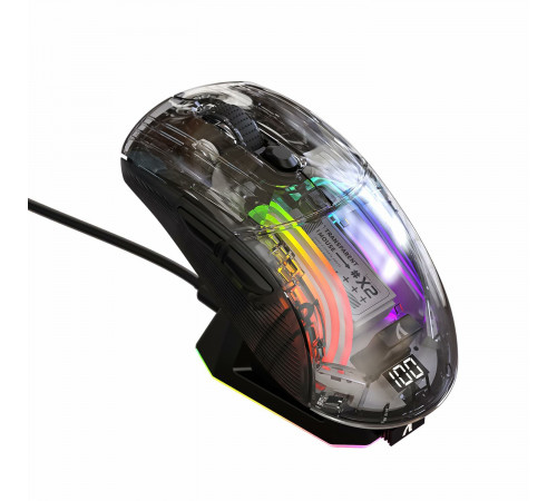 Мышь беспроводная игровая Attack Shark X2 PRO black