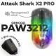 Мышь беспроводная игровая Attack Shark X2 PRO black