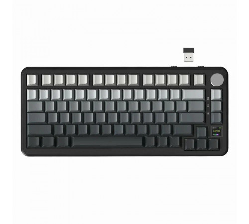 Клавиатура беспроводная механическая игровая Attack Shark X85 PRO Moonlit night (side print)