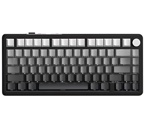 Клавиатура беспроводная механическая игровая Attack Shark X85 Moonlit night (side print)