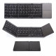 Клавиатура складная Bluetooth с тачпадом B033 Gray