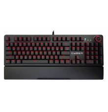 Клавиатура проводная механическая игровая CYBER GB67 RU/TM RED SWITCHES