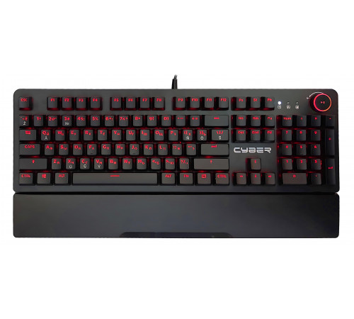 Клавиатура проводная механическая игровая CYBER GB67 RU/TM RED SWITCHES Клавиатура проводная механическая игровая CYBER GB67 RU/TM RED SWITCHES