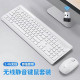 Клавиатура и мышь беспроводные офисные HP CS500 White Eng