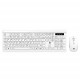 Клавиатура и мышь беспроводные офисные HP CS500 White Eng