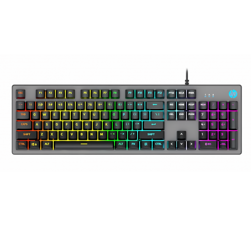 Клавиатура проводная игровая HP K500Y LED Клавиатура проводная игровая HP K500Y LED