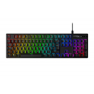 Клавиатура проводная механическая игровая HyperX ORIGINS PBT черная LED