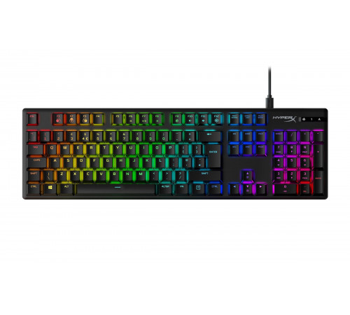 Клавиатура проводная механическая игровая HyperX ORIGINS PBT черная LED