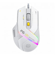 Мышь проводная игровая Inphic PG1 white