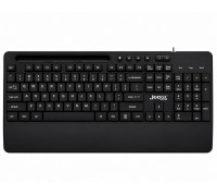 Клавиатура проводная офисная Jedel K27 black