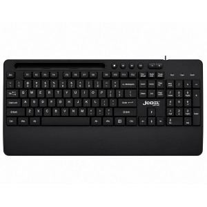 Клавиатура проводная офисная Jedel K27 black