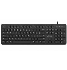 Клавиатура проводная офисная Jedel K38 black