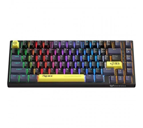 Клавиатура проводная механическая игровая Onikuma G52 (Tea axis) 82key black