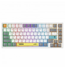 Клавиатура проводная механическая игровая Onikuma G58 (Tea axis) 82key white