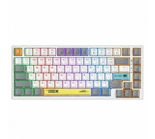 Клавиатура проводная механическая игровая Onikuma G58 (Tea axis) 82key white