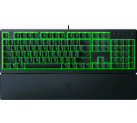 Клавиатура проводная мембранная игровая RAZER ORNATA V3 X черная LED