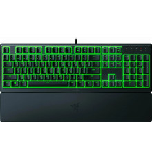 Клавиатура проводная мембранная игровая RAZER ORNATA V3 X черная LED
