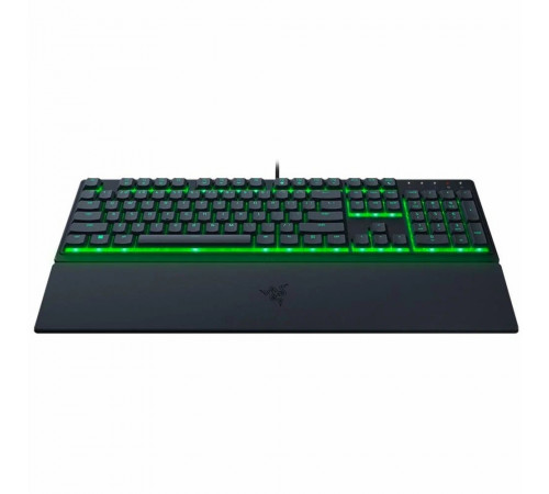 Клавиатура проводная мембранная игровая RAZER ORNATA V3 X черная LED