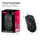 Мышь проводная игровая T-Wolf G520 LED