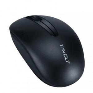 Мышь беспроводная офисная бесшумная T-Wolf Q3  -  2.4GHz / Bluetooth