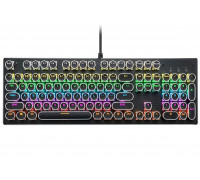 Клавиатура проводная механическая игровая T-Wolf T75 LED