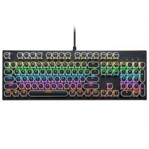 Клавиатура проводная механическая игровая T-Wolf T75 LED