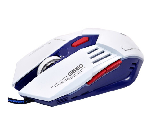 Клавиатура и мышь проводные игровые T-Wolf TF610 LED white