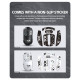 Мышь беспроводная игровая T-Wolf X8 2.4Ghz/Bluetooth Black