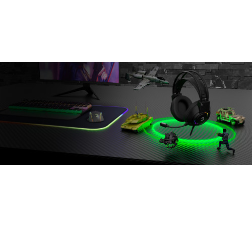 Наушники ПК проводные GamePower VOLDON 7.1 USB