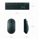 Клавиатура и мышь беспроводные офисные Xiaomi Wireless 2 (WXJS02YM)