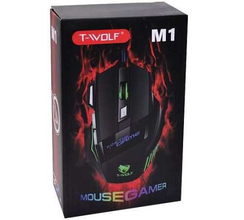 Мышь проводная игровая T-Wolf M1 LED Мышь проводная игровая T-Wolf M1 LED